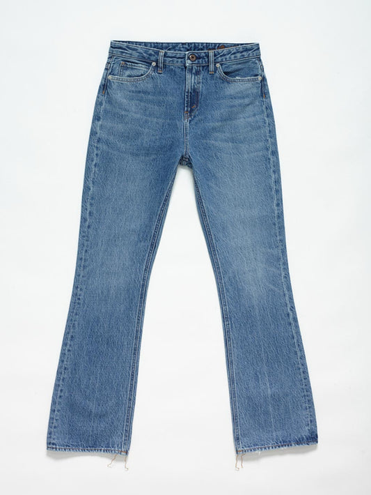 PANTALONE IN DENIM - BLU - Abbigliamento Donna | Pence 1979