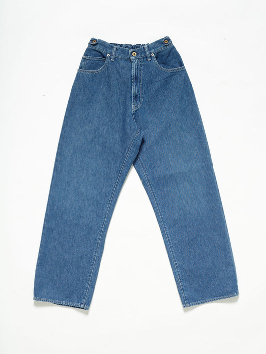 PANTALONE DENIM OVER - BABY BLUE - Abbigliamento Donna | Pence 1979