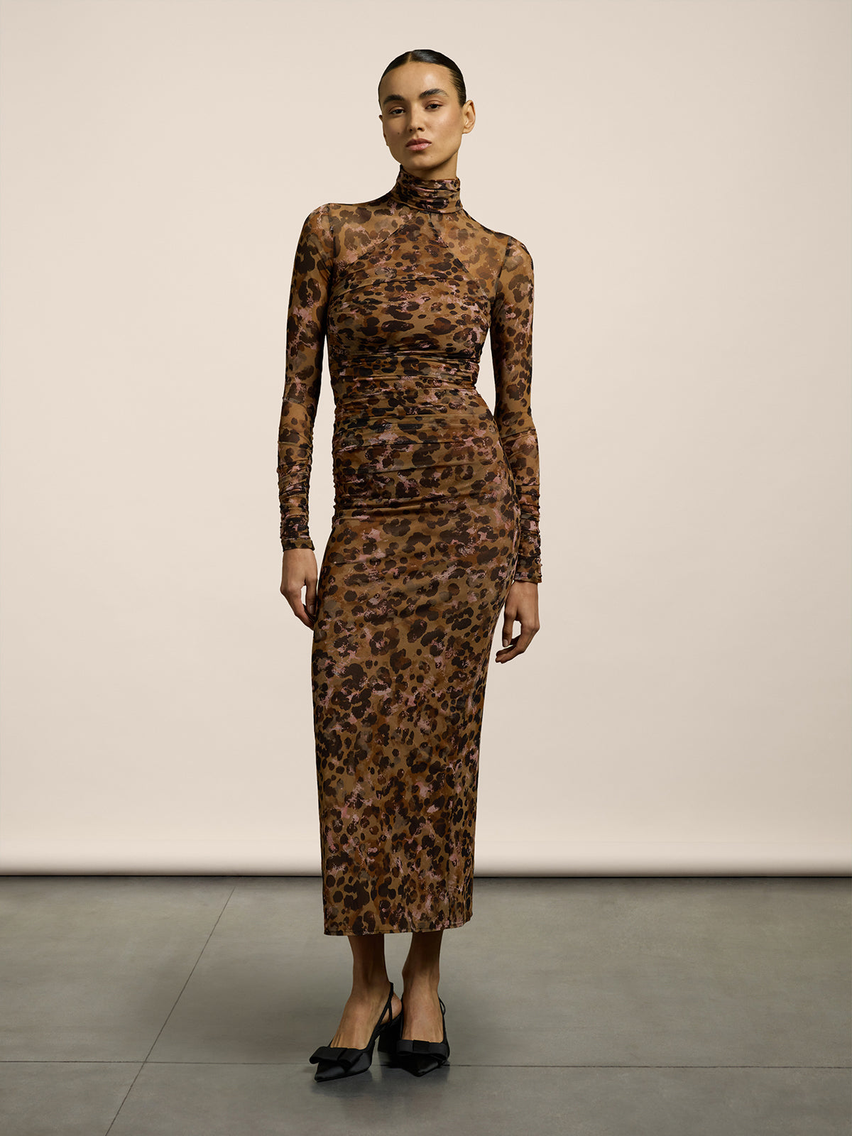 LEO PRINT DRESS