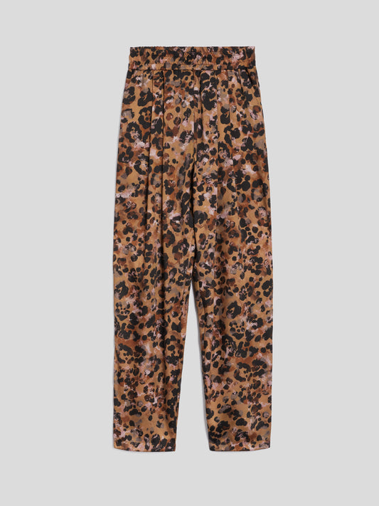 BEIGE LEO PRIN JOGGER PANT - PINK AND BEIGE LEO - GIULIA30 | Pence 1979