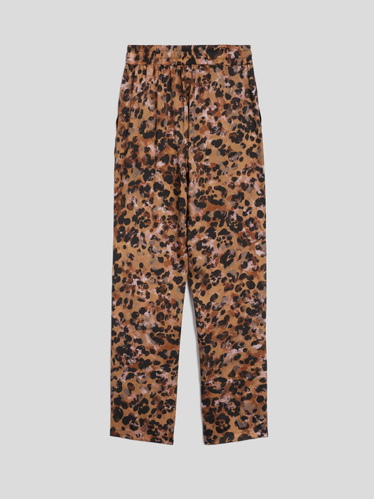 BEIGE LEO PRIN JOGGER PANT - PINK AND BEIGE LEO - GIULIA30 | Pence 1979