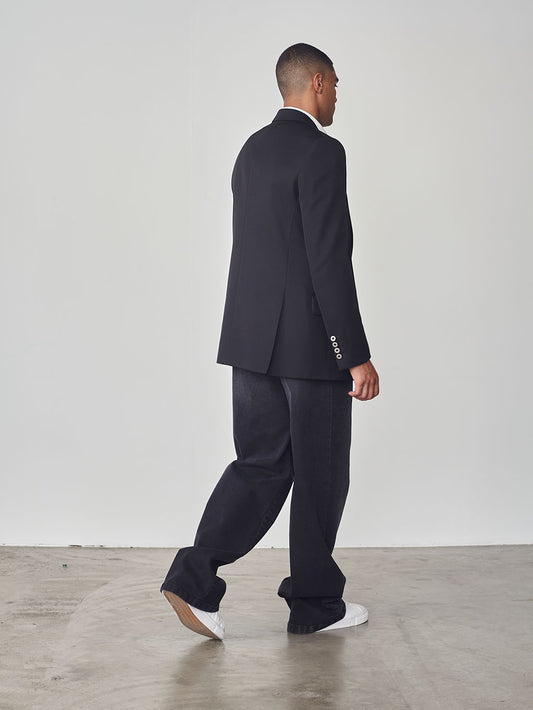 PANTALONE DENIM - NERO - Abbigliamento Uomo | Pence 1979