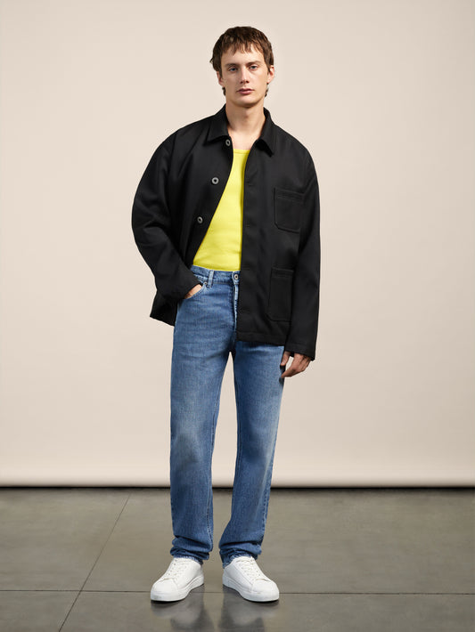 PANTALONE 5 TASCHE - DENIM BLU CHIARO - Abbigliamento Uomo | Pence 1979