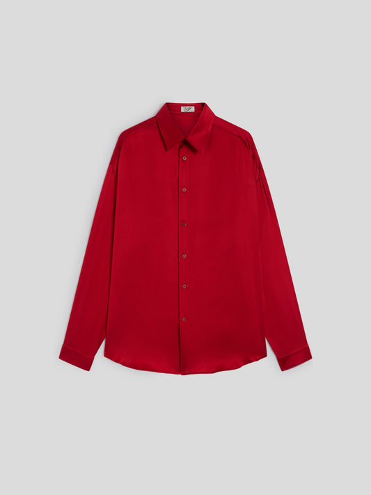 SILK SHIRT - CHERRY - GIULIA30 | Pence 1979