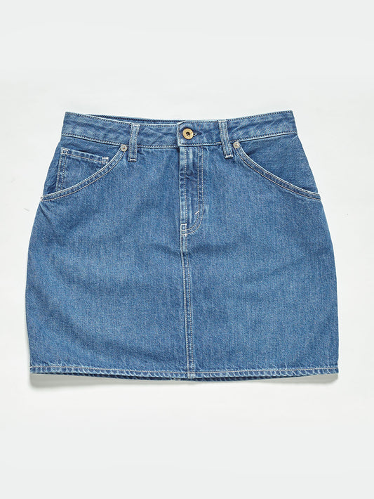 MINIGONNA - BABY BLUE - Abbigliamento Donna | Pence 1979