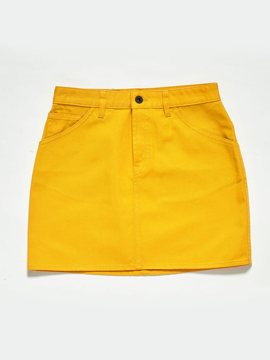 MINIGONNA - GIALLO - Abbigliamento Donna | Pence 1979