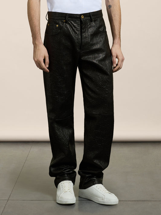 5 POCKETS PANTS - BLACK - GIULIA30 | Pence 1979
