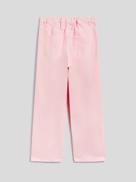 PANTALONE 5 TASCHE - ROSA CHIARO - Abbigliamento Donna | Pence 1979