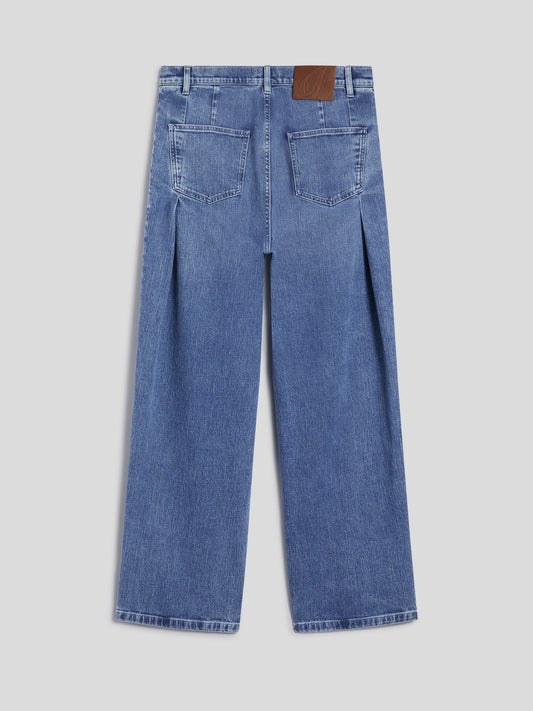 PANTALONE 2 PINCES - AZZURRO CHIARO - Abbigliamento Donna | Pence 1979