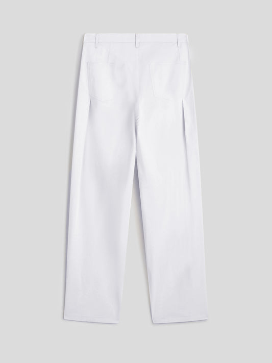 PANTALONE 2 PINCES - OFF WHITE - Abbigliamento Donna | Pence 1979