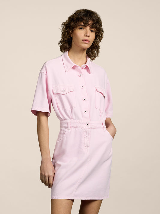 MINI DRESS - LIGHT PINK - GIULIA30 | Pence 1979