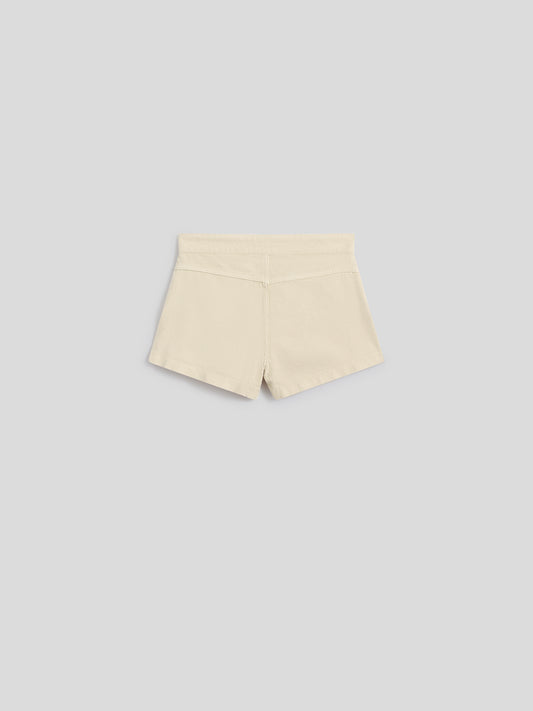 GONNA PANTALONE MINI - BIANCO - Abbigliamento Donna | Pence 1979