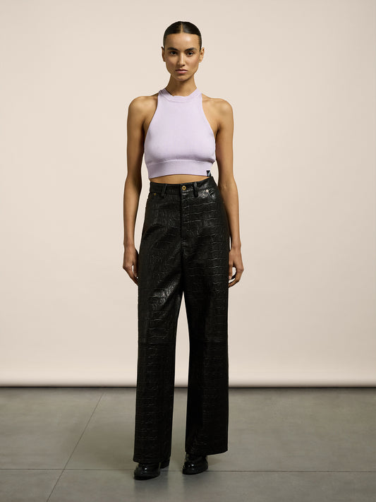 PANTALONE 5 TASCHE - NERO - Abbigliamento Donna | Pence 1979