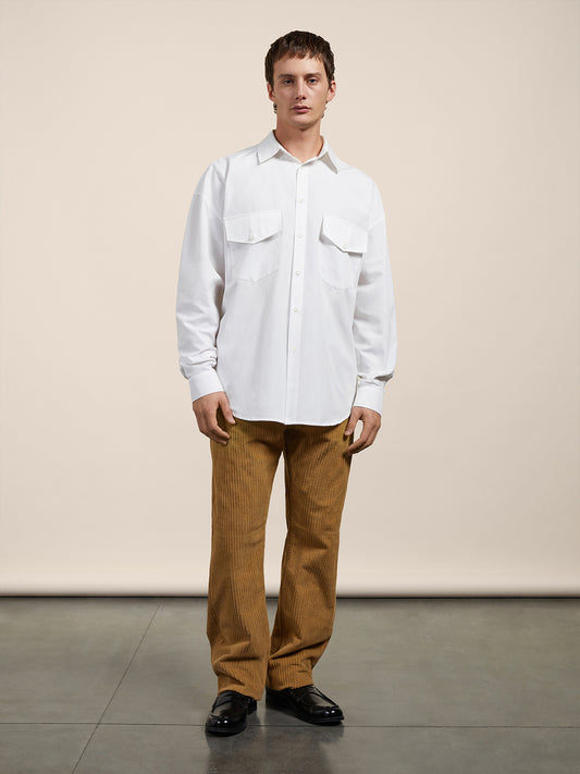 CORDUROY PANTS - BEIGE - GIULIA30 | Pence 1979