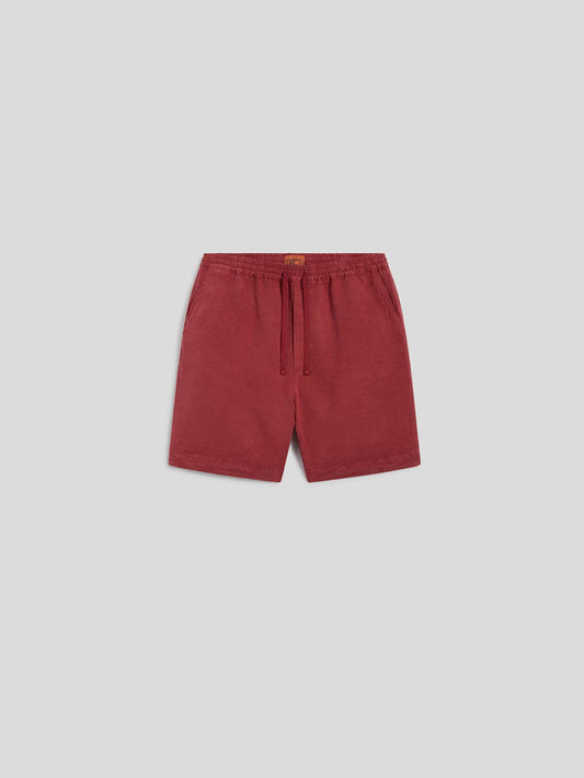 PANTALONCINO CON RICAMO - BORDEAUX - Archivio | Pence 1979
