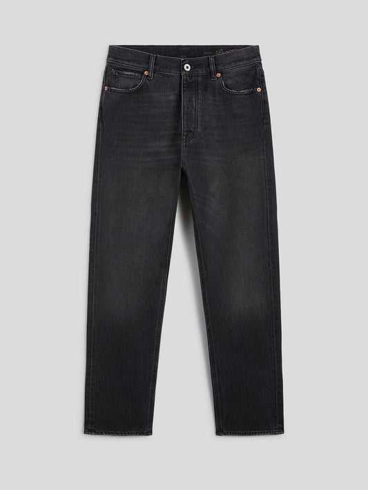 DENIM CON RICAMO - NERO - Abbigliamento Uomo | Pence 1979