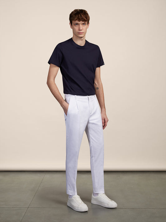 PANTALONE CHINO - OFF WHITE - Abbigliamento Uomo | Pence 1979