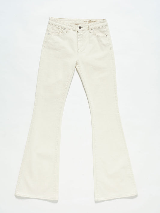 PANTALONE DONNA - AVORIO - Abbigliamento Donna | Pence 1979