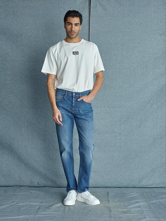 PANTALONE IN DENIM STRETCH