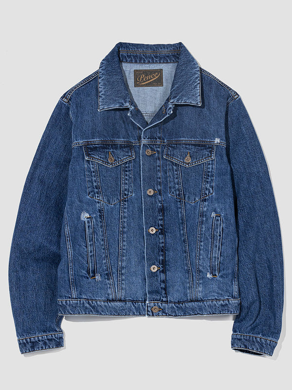 GIUBBINO DENIM BLU