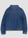GIUBBINO DENIM BLU