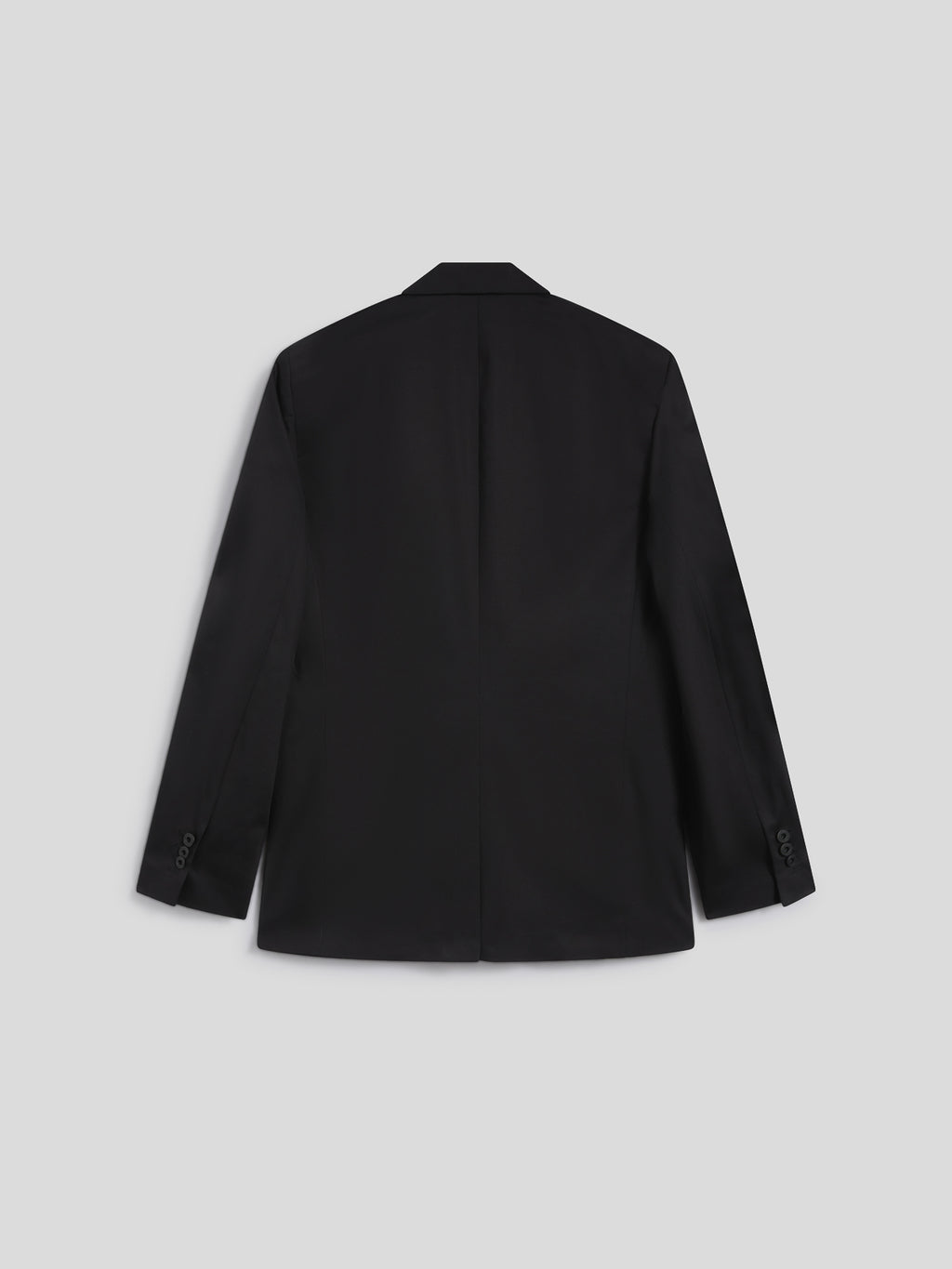 GIACCA MONOPETTO REGULAR FIT IN COTONE NERO REVERS CLASSICO - NERO INTENSO - Abbigliamento Uomo | Pence 1979