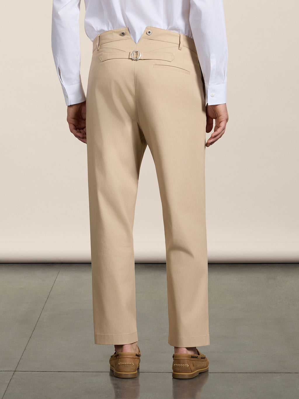 PANTALONE RELAXED FIT IN COTONE COLONIALE - COLONIALE - Abbigliamento Uomo | Pence 1979