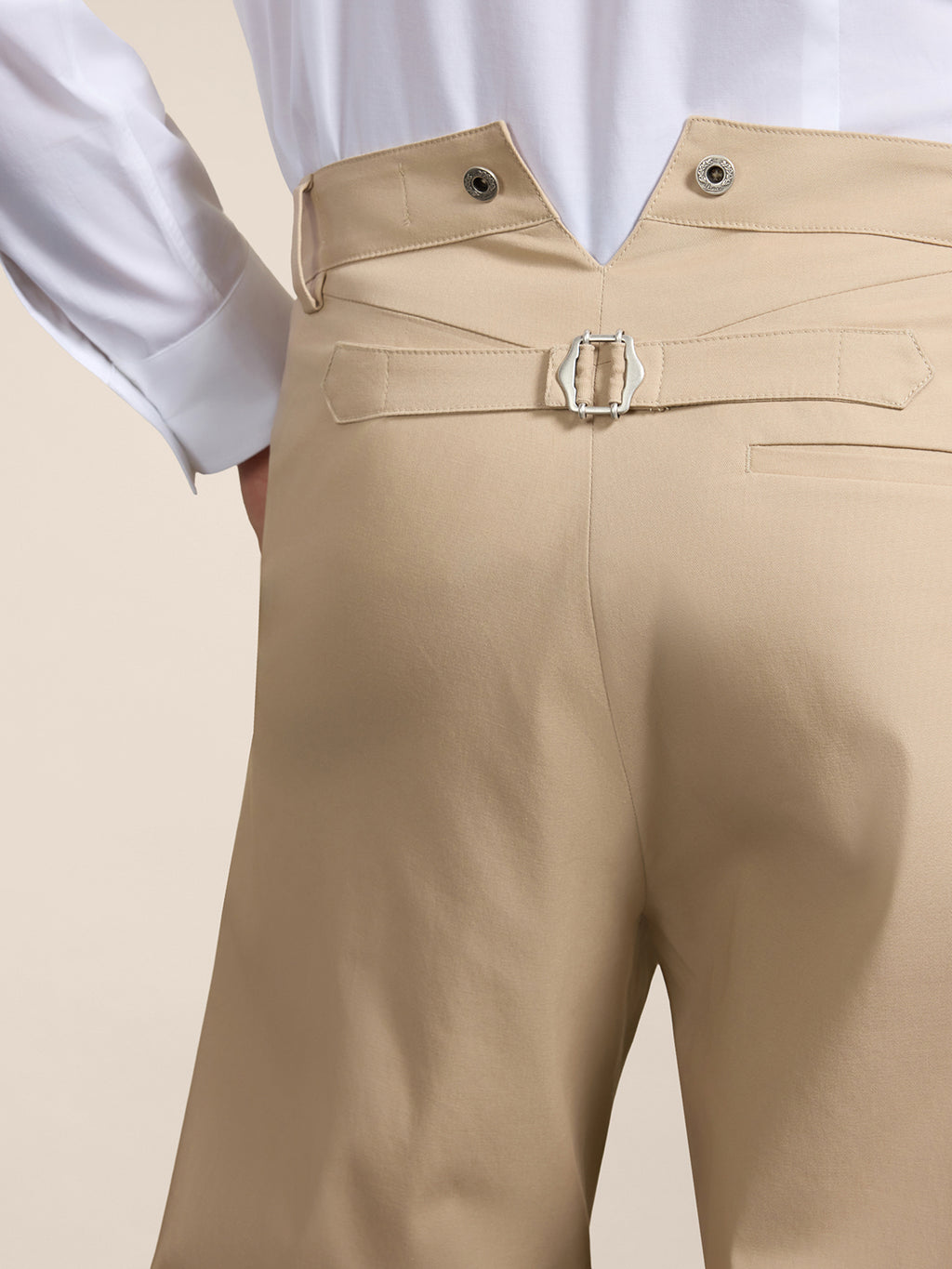 PANTALONE RELAXED FIT IN COTONE COLONIALE - COLONIALE - Abbigliamento Uomo | Pence 1979