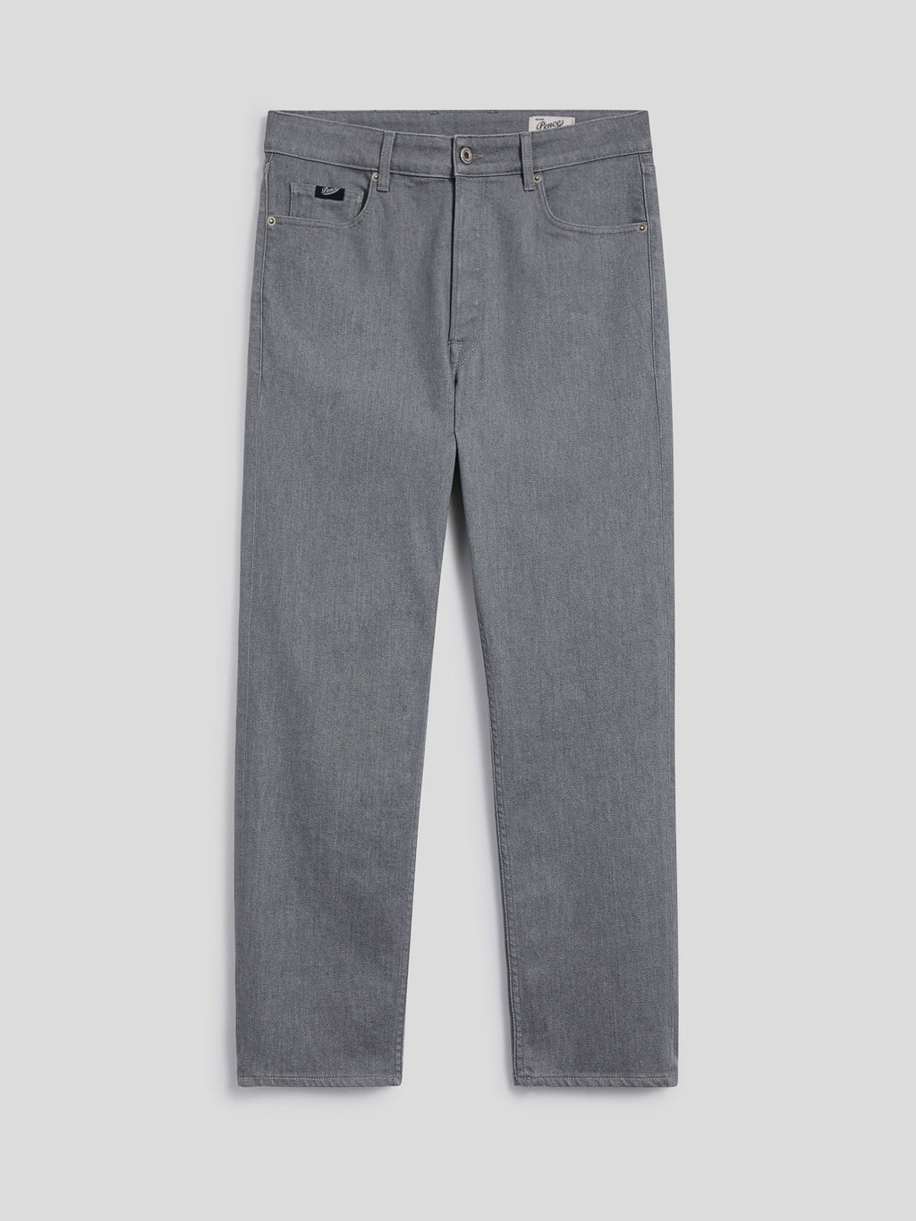 PANTALONE CARROT FIT IN DENIM COMFORT GRIGIO - GRIGIO - Abbigliamento Uomo | Pence 1979