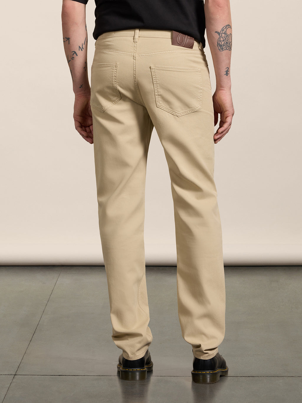 REGULAR-FIT TROUSERS IN COLONIAL TENCEL COTTON - COLONIAL - Men′s Bottomwear | Pence 1979
