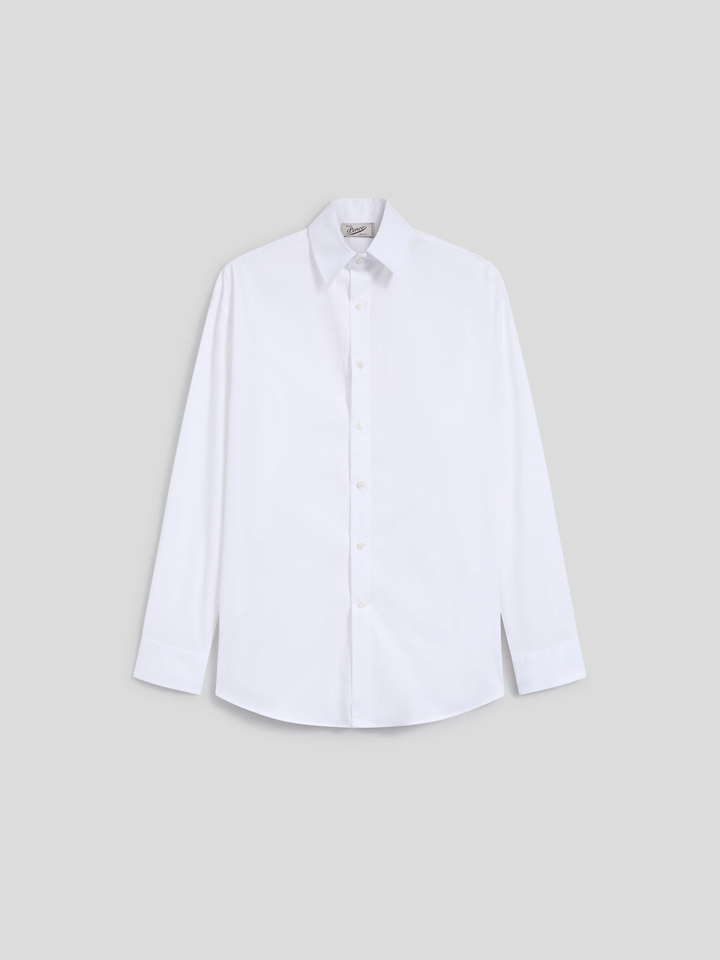 CAMICIA REGULAR FIT IN COTONE BIANCO OTTICO - BIANCO OTTICO - Abbigliamento Uomo | Pence 1979