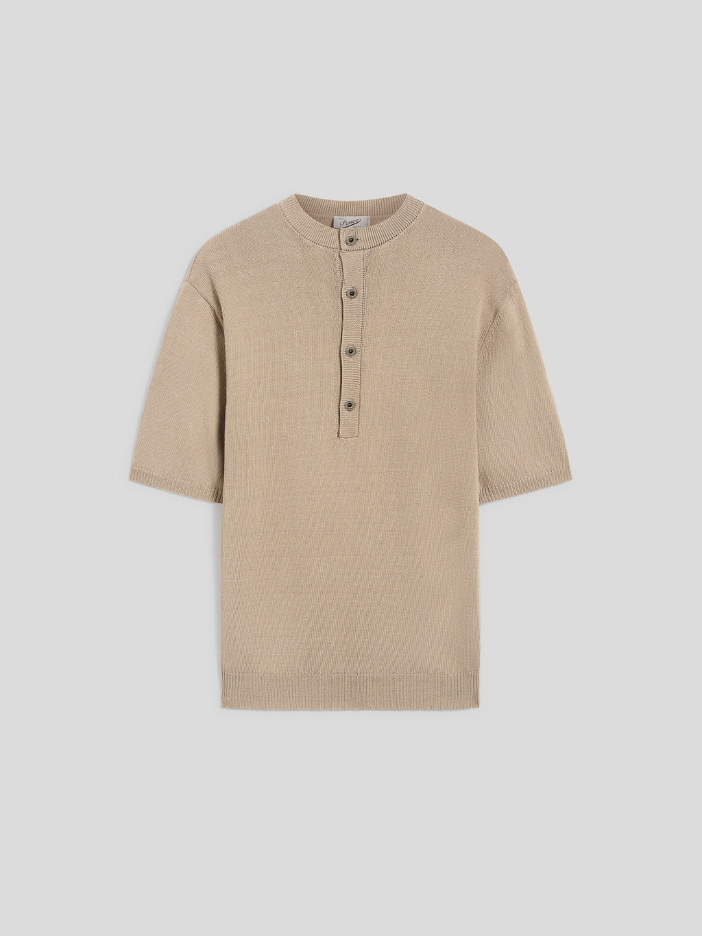 T-SHIRT SERAFINO REGULAR FIT IN COTONE BIOLOGICO CORDA - CORDA - Abbigliamento Uomo | Pence 1979