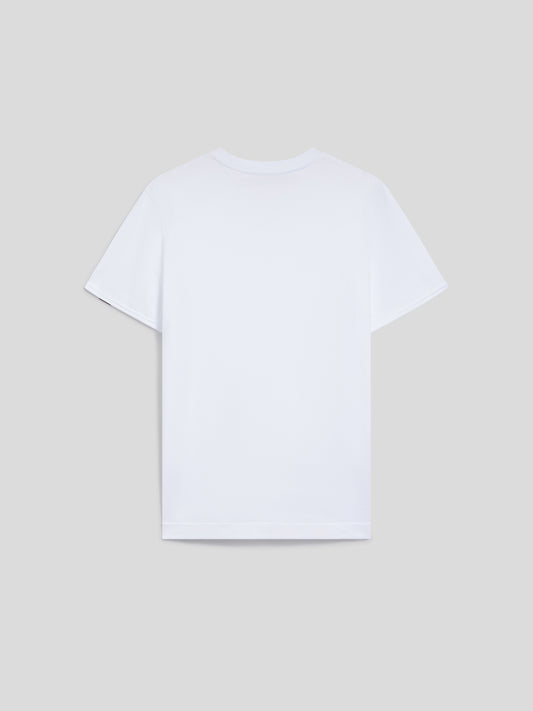 WHITE T-SHIRT - OPTICAL WHITE - Check Active | Pence 1979