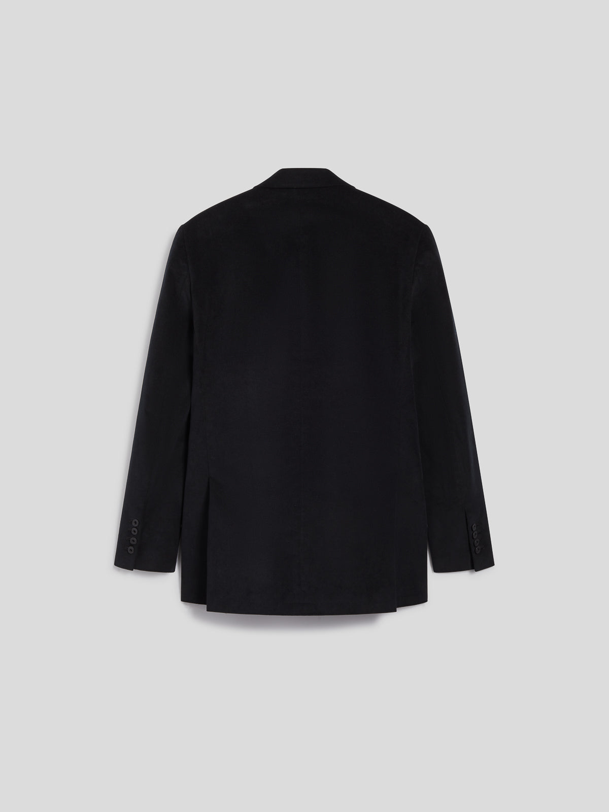 BLAZER DOPPIOPETTO DA UOMO REVERS LANCIA REGULAR FIT IN VELLUTO COLORE NERO