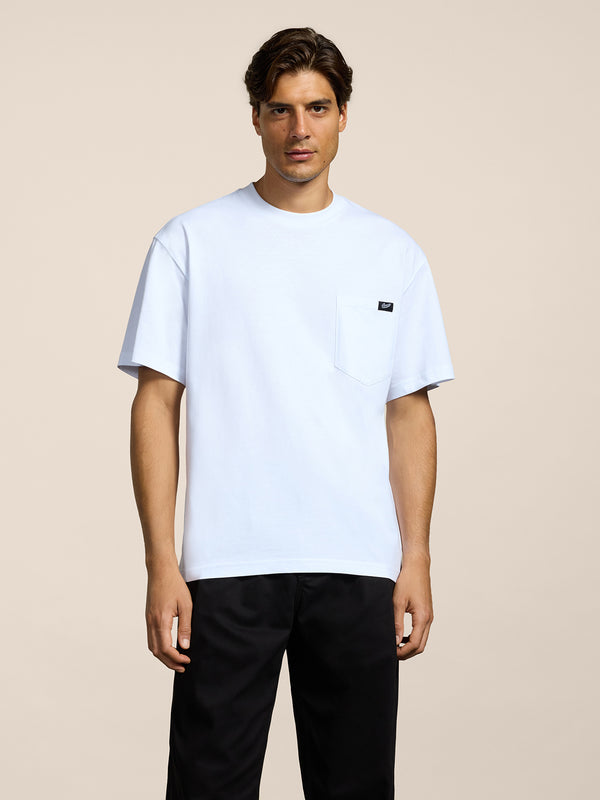 T-SHIRT UNISEX OVER FIT IN COTONE COLORE BIANCO - BIANCO - Abbigliamento Donna | Pence 1979