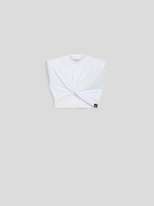 CROP TOP - BIANCO OTTICO - Archivio Donna | Pence 1979
