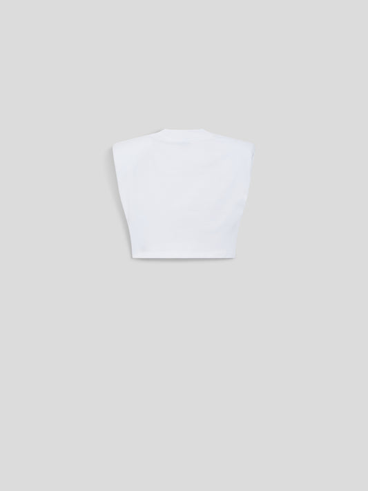 CROP TOP - BIANCO OTTICO - Archivio Donna | Pence 1979