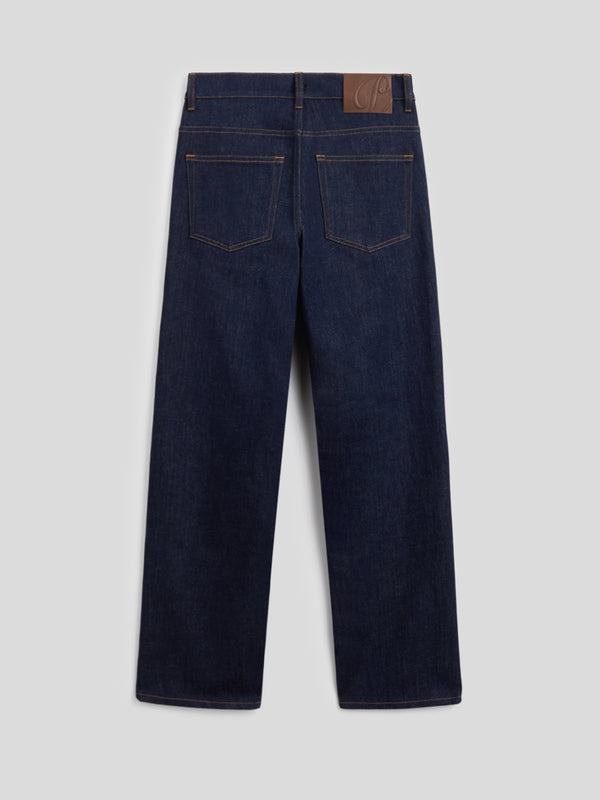 PANTALONE 5 TASCHE DA DONNA IN DENIM COMFORT BLU  REGULAR FIT - DARK DENIM BLUE  - Abbigliamento Donna | Pence 1979