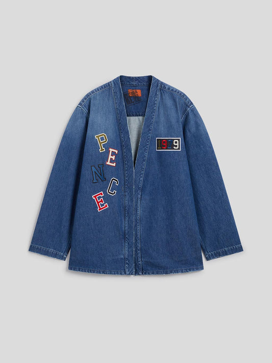 KIMONO IN DENIM UNISEX - BLU  - Archivio | Pence 1979
