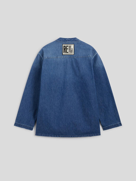 KIMONO IN DENIM UNISEX - BLU  - Archivio | Pence 1979
