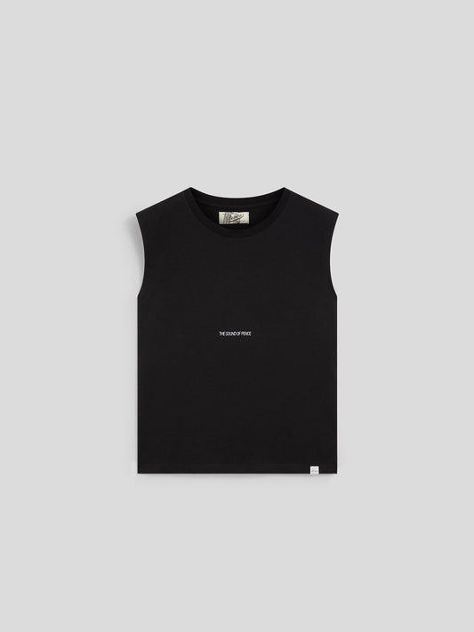 T-SHIRT CON RICAMO - NERO - Archivio | Pence 1979
