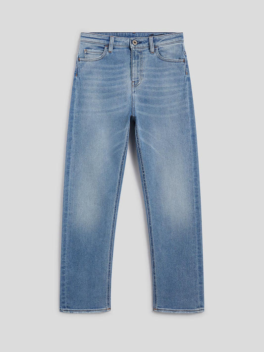 PANTALONE CON RICAMO - BLU - Archivio | Pence 1979