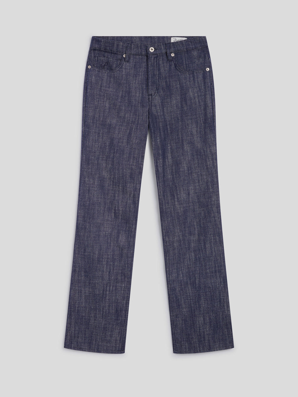 REGULAR FIT SPICY BLUE DENIM FIVE POCKET PANTS - SPICY BLUE - Check Active | Pence 1979