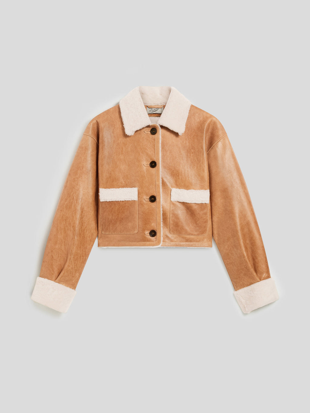 MONTONE TOFFEE BRUNETTE CON BOTTONI REGULAR FIT - TOFFEE BRUNETTE - Abbigliamento Donna | Pence 1979