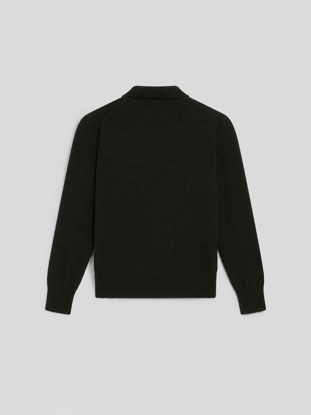 REGULAR FIT POLO IN BLACK WITH BUTTONS - BLACK - Check Active | Pence 1979