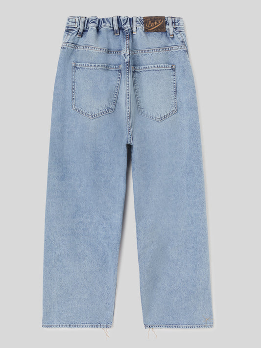 Jeans Oversize Loose Fit da Donna blu chiaro