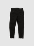 5 TASCHE SLIM DENIM BLACK BLACK