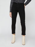 5 TASCHE SLIM DENIM BLACK BLACK