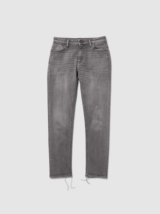 5 TASCHE SLIM DENIM GRIGIO