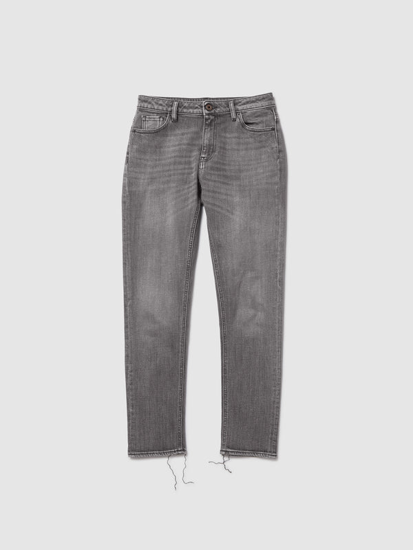5 TASCHE SLIM DENIM GRIGIO